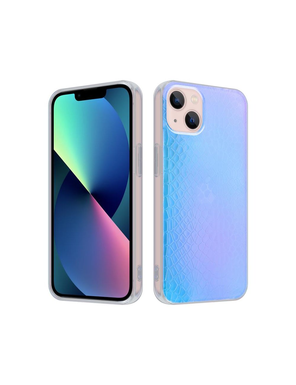 MX HOLO SNAKE IPHONE X/XS BLUE / NIEBIESKI