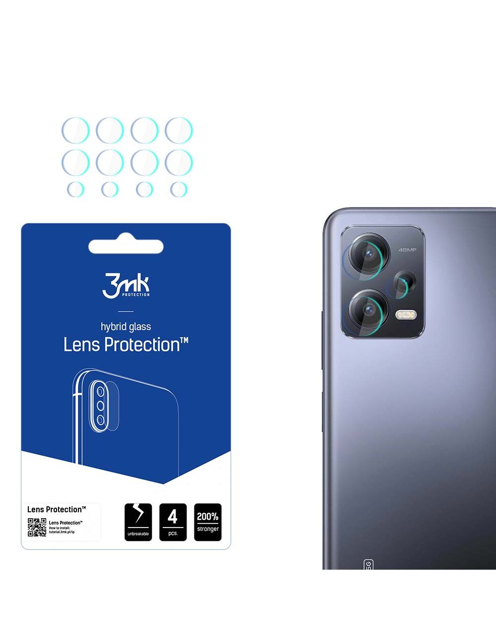 3MK FlexibleGlass Lens Redmi Note 12 PRO