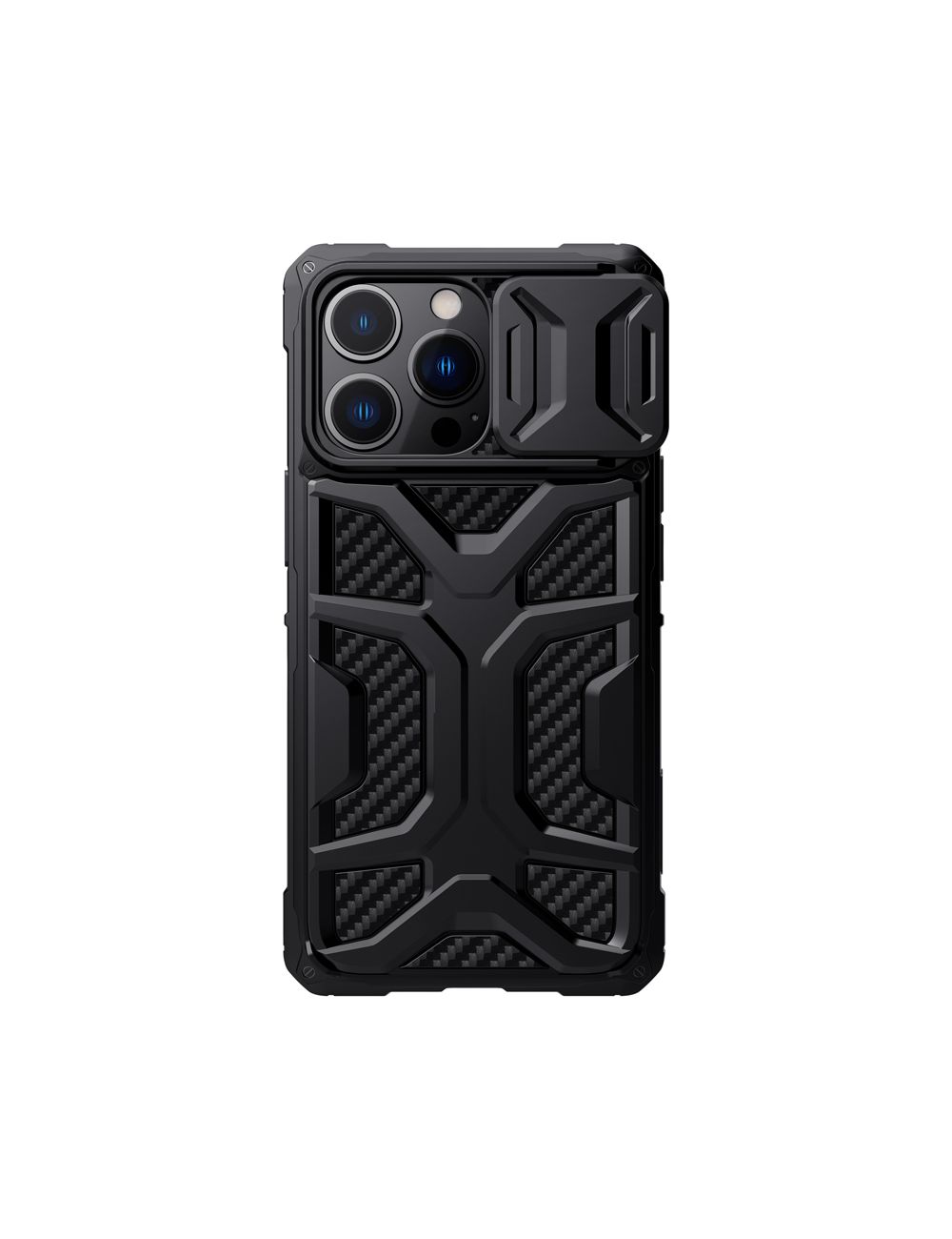 NILLKIN ADVENTURE CASE IPHONE 13 PRO BLACK / CZARNY