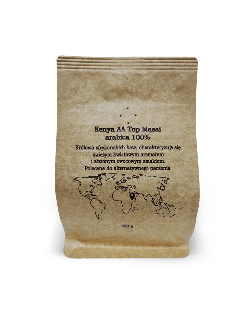 Kawa ziarnista Kenya AA Top Masai 100% arabica 500