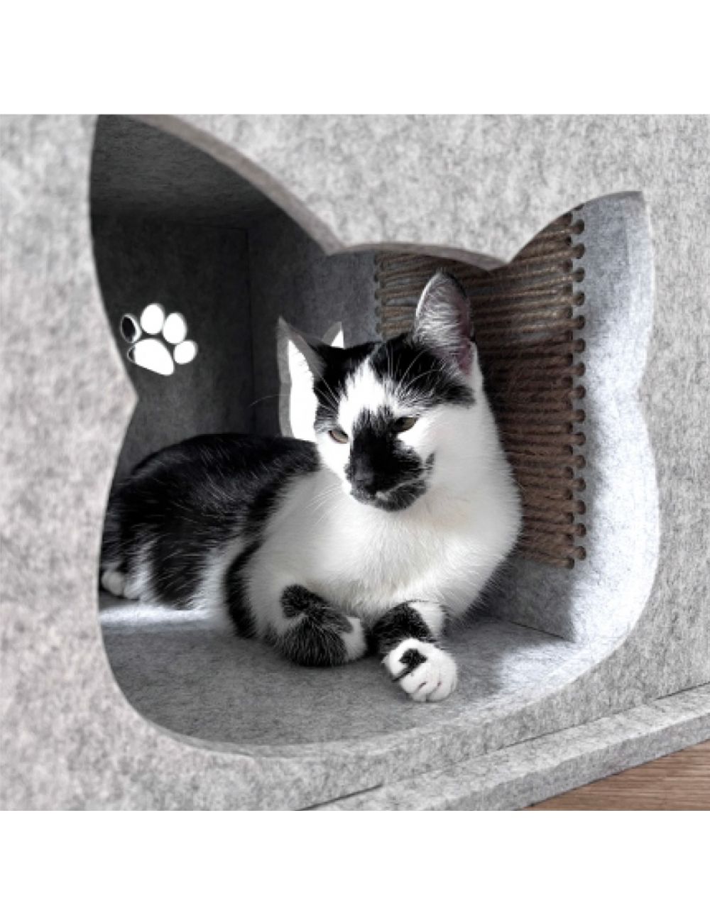 Domek dla kota Pet.Line SilentTash 54x37x32,4...