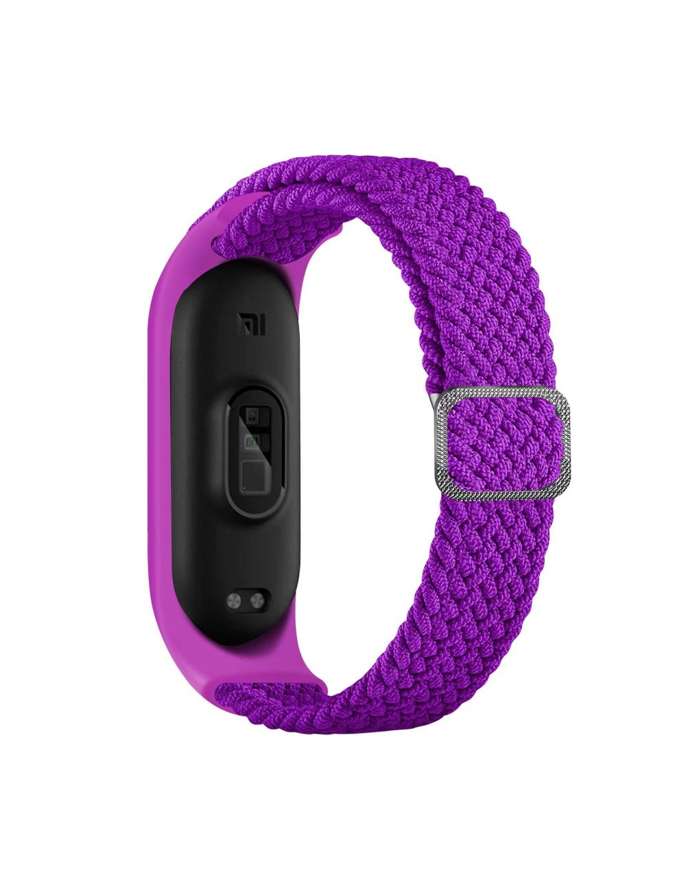 Opaska pleciona Smart Band M3/M4/M5/M6 PURPLE / FIOLETOWY