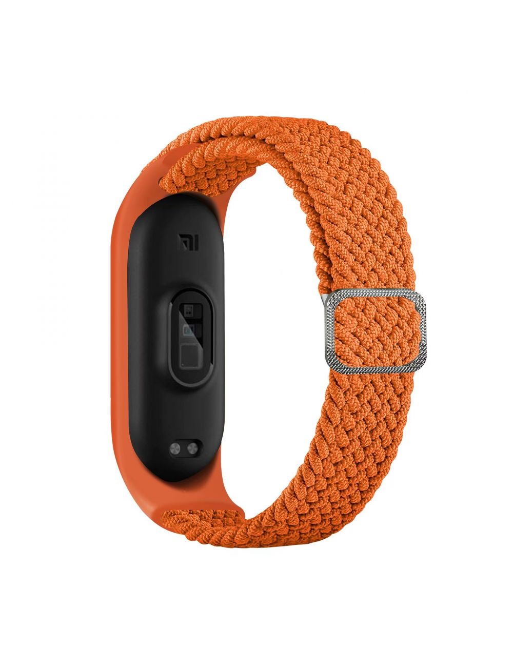 Opaska pleciona Smart Band M3/M4/M5/M6 ORANGE / POMARAŃCZOWY