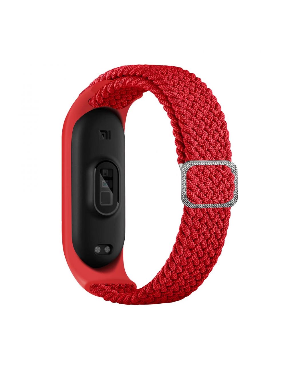 Opaska pleciona Smart Band M3/M4/M5/M6 RED / CZERWONY