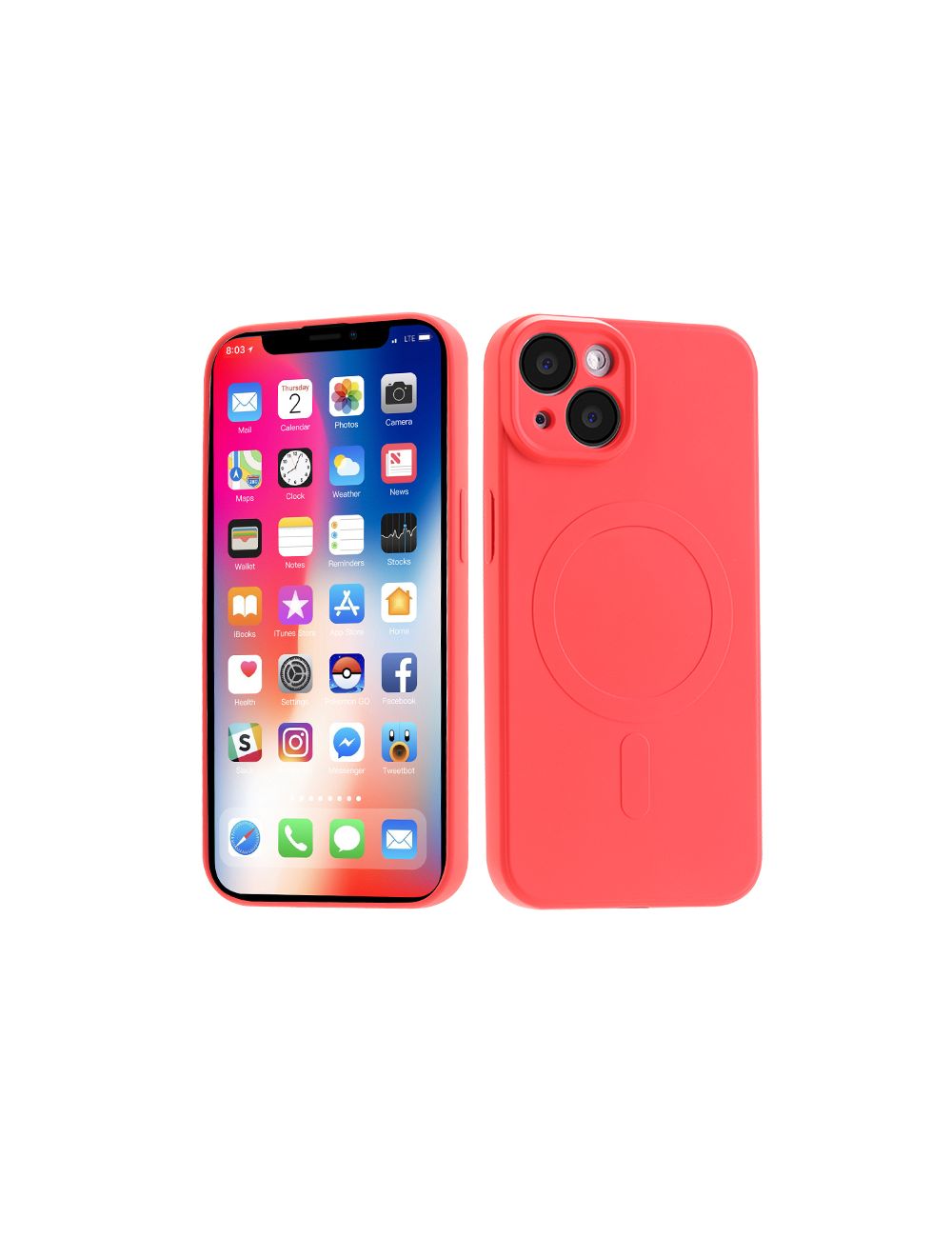 MX LIQUID ARMOUR IPHONE 12 PRO (MagSafe) RED / CZERWONY