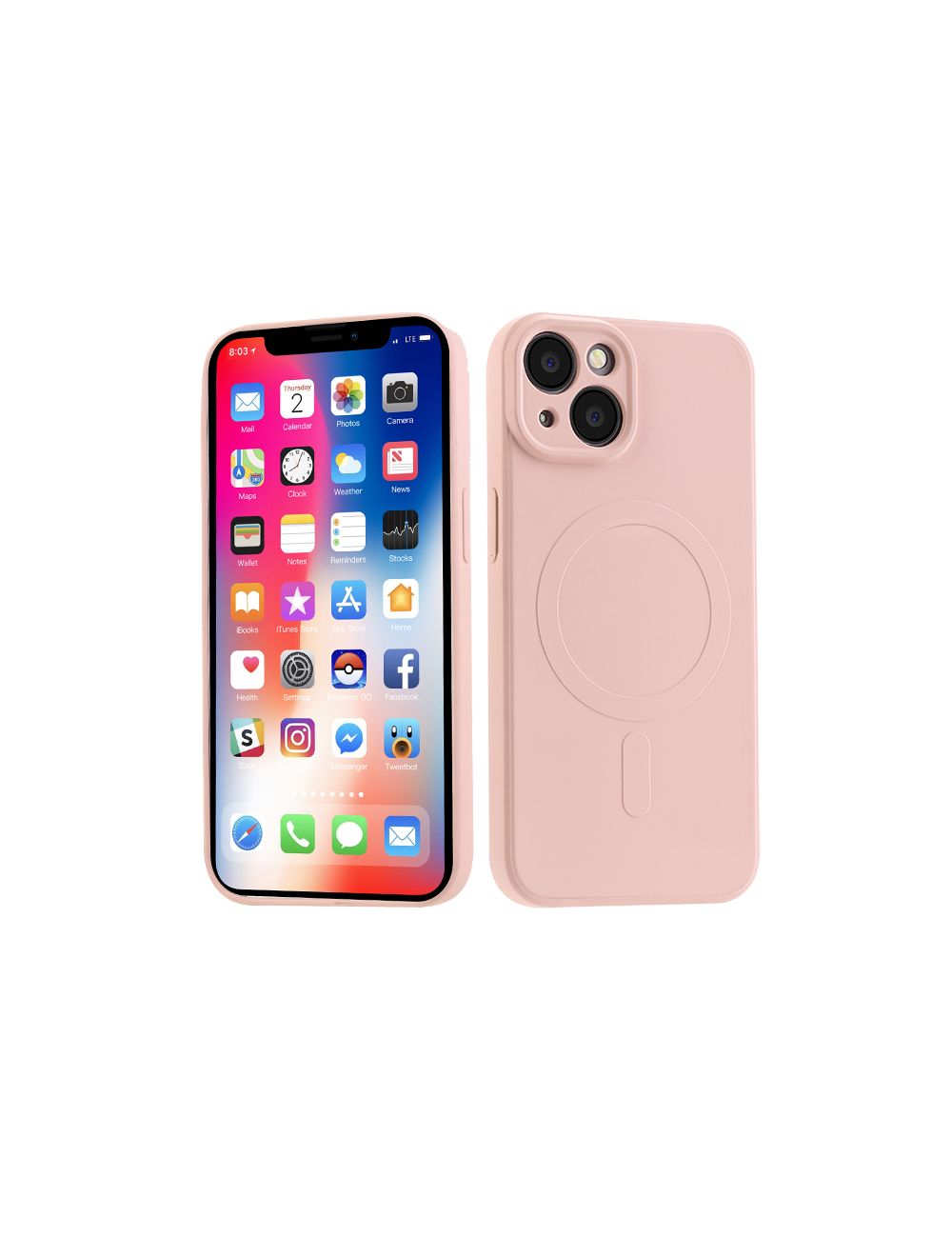 MX LIQUID ARMOUR IPHONE 12 PRO (MagSafe) PINK SAND / PUDROWY RÓŹ