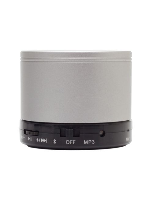 Głośnik Partybeat z radiem FM, srebrny 