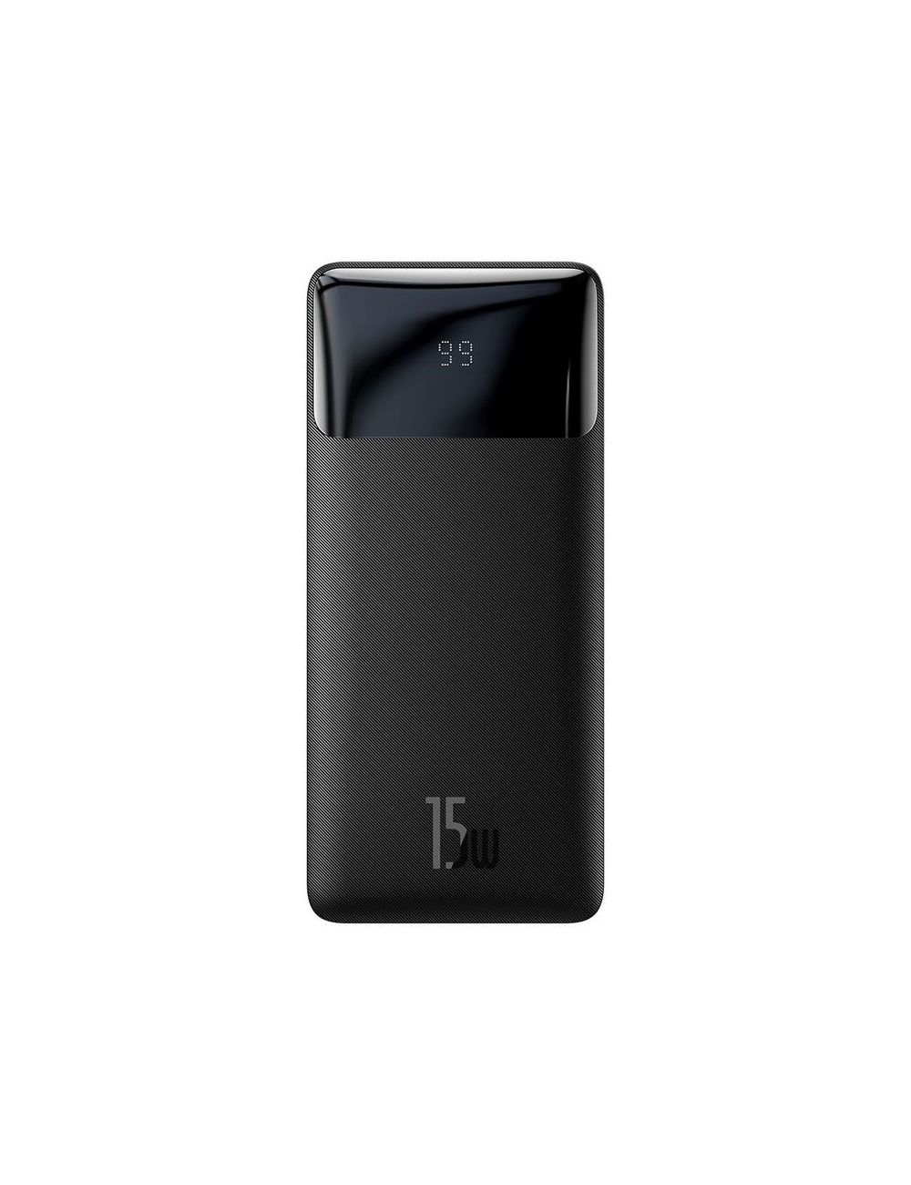 POWERBANK BASEUS BIPOW 10000mAh 2xUSB USB-C 15W BLACK