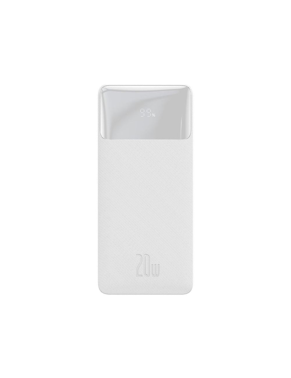 POWERBANK BASEUS BIPOW 10000mAh 2xUSB USB-C 20W WHITE