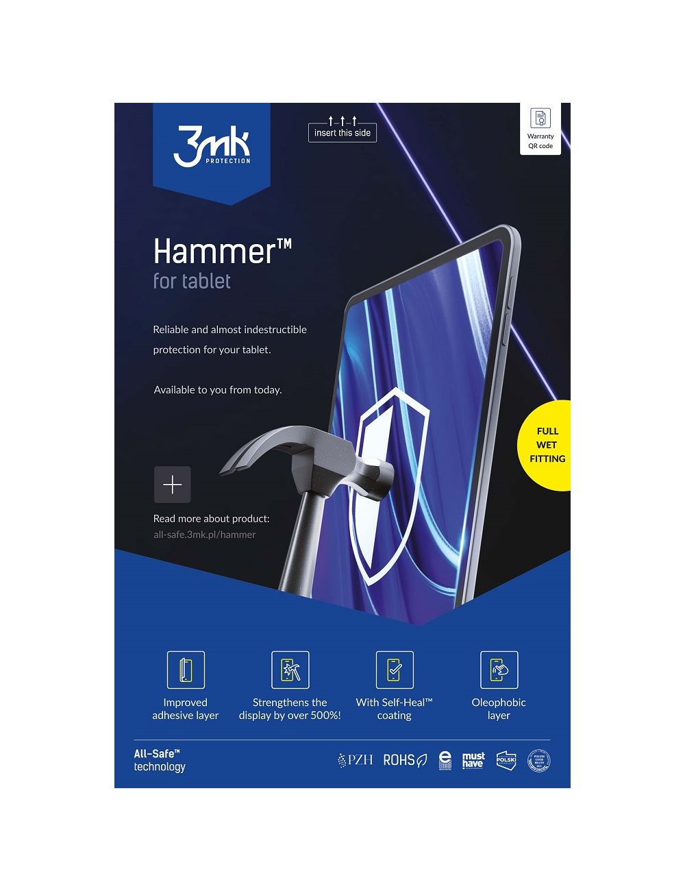 3MK AIO HAMMER TABLET 5szt WET