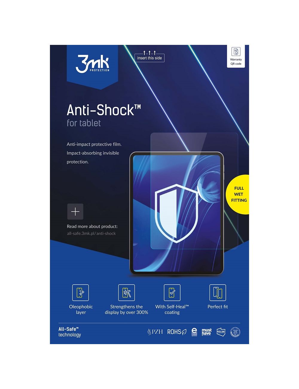 3MK AIO ANTI-SHOCK TABLET 5szt WET