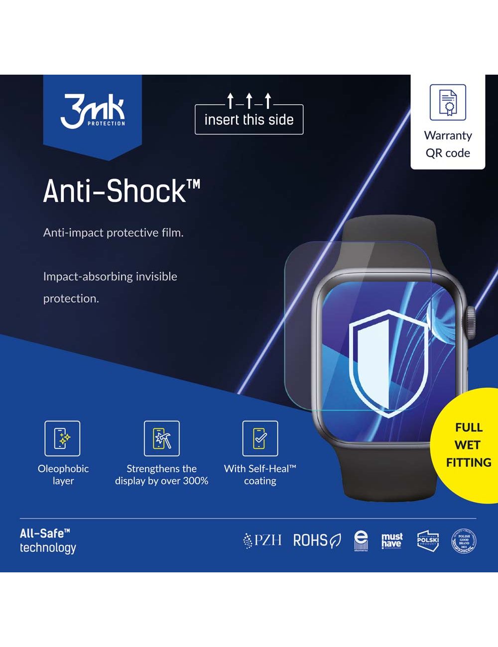 3MK AIO ANTI-SHOCK WATCH 5szt WET