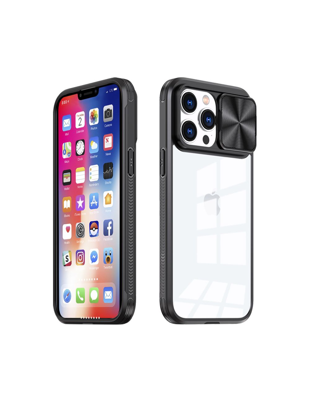 MX CAMSLIDER IPHONE 11 (6.1) BLACK / CZARNY