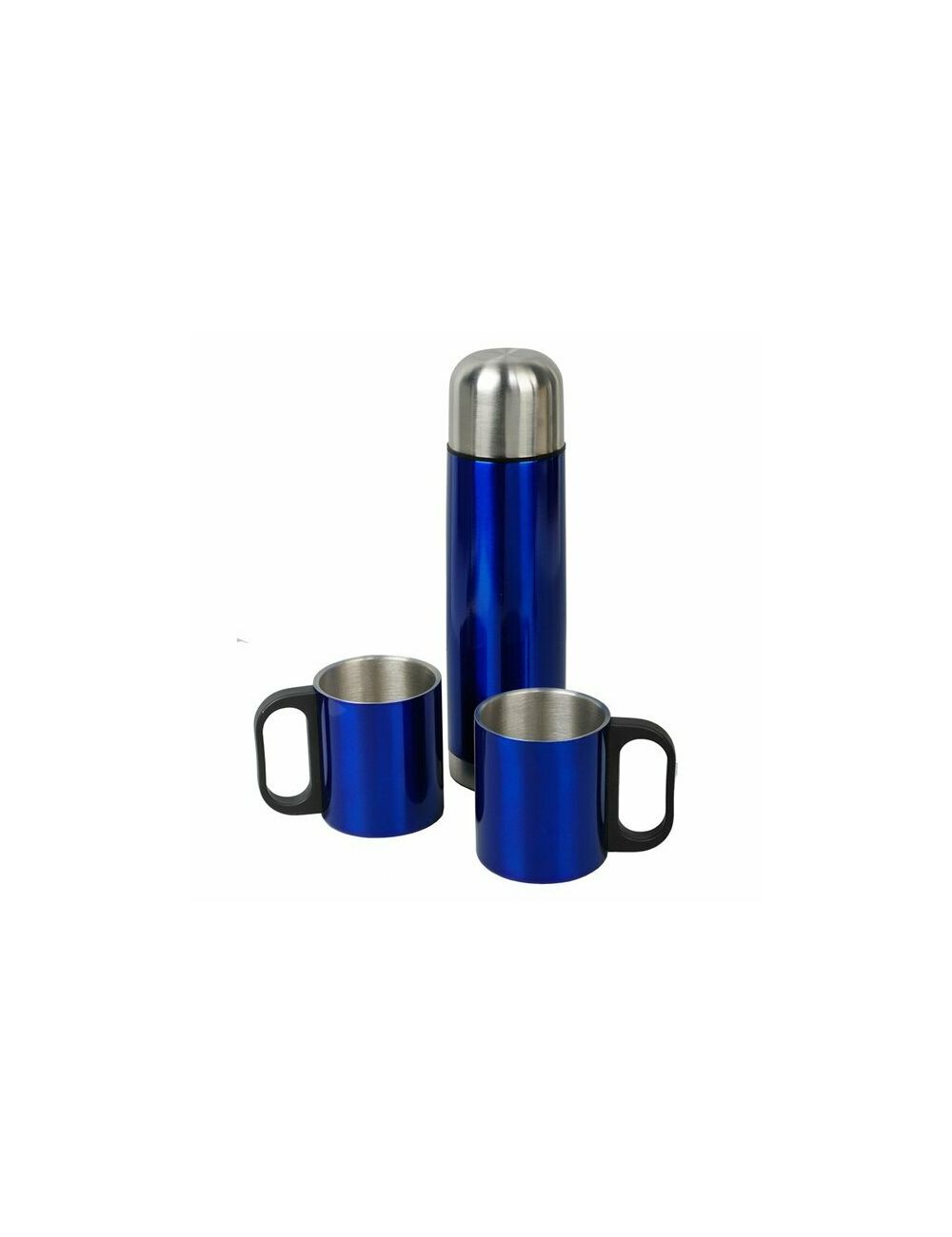 Metalowy termos Picnic 480 ml + 2 kubki,...