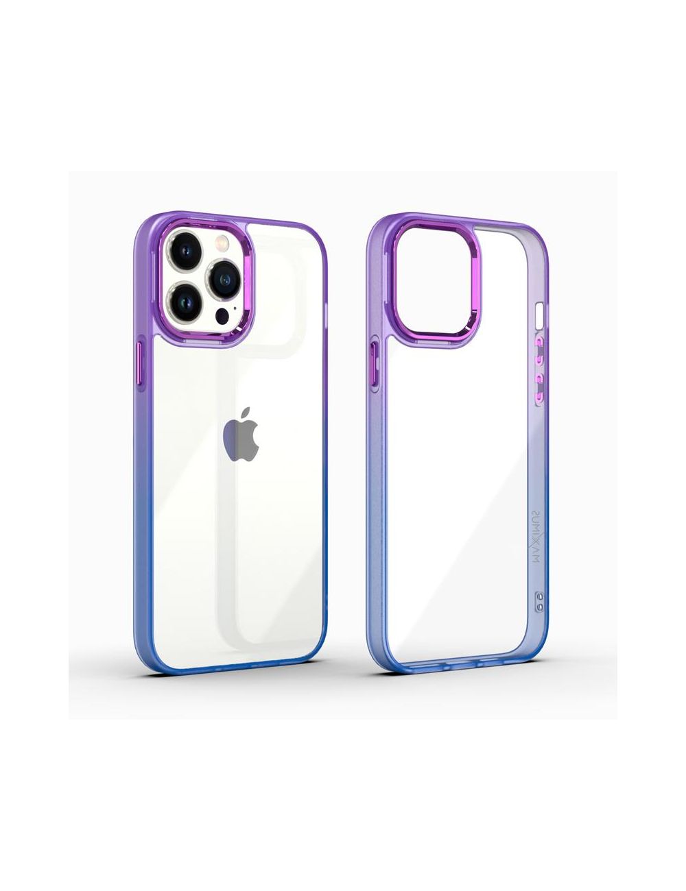 MX RAINBOW IPHONE 11 (6.1) PURPLE-BLUE / FIOLETOWO-NIEBIESKI