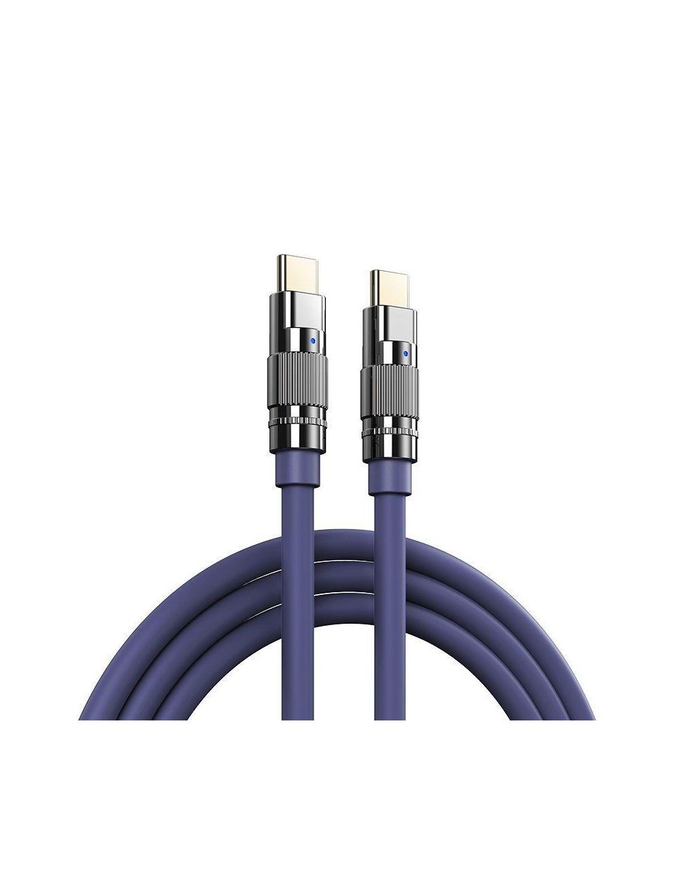 KABEL REMAX WEFON SERIES 100W ZINC ALLOY USB-C/USB-C RC-C055 PURPLE