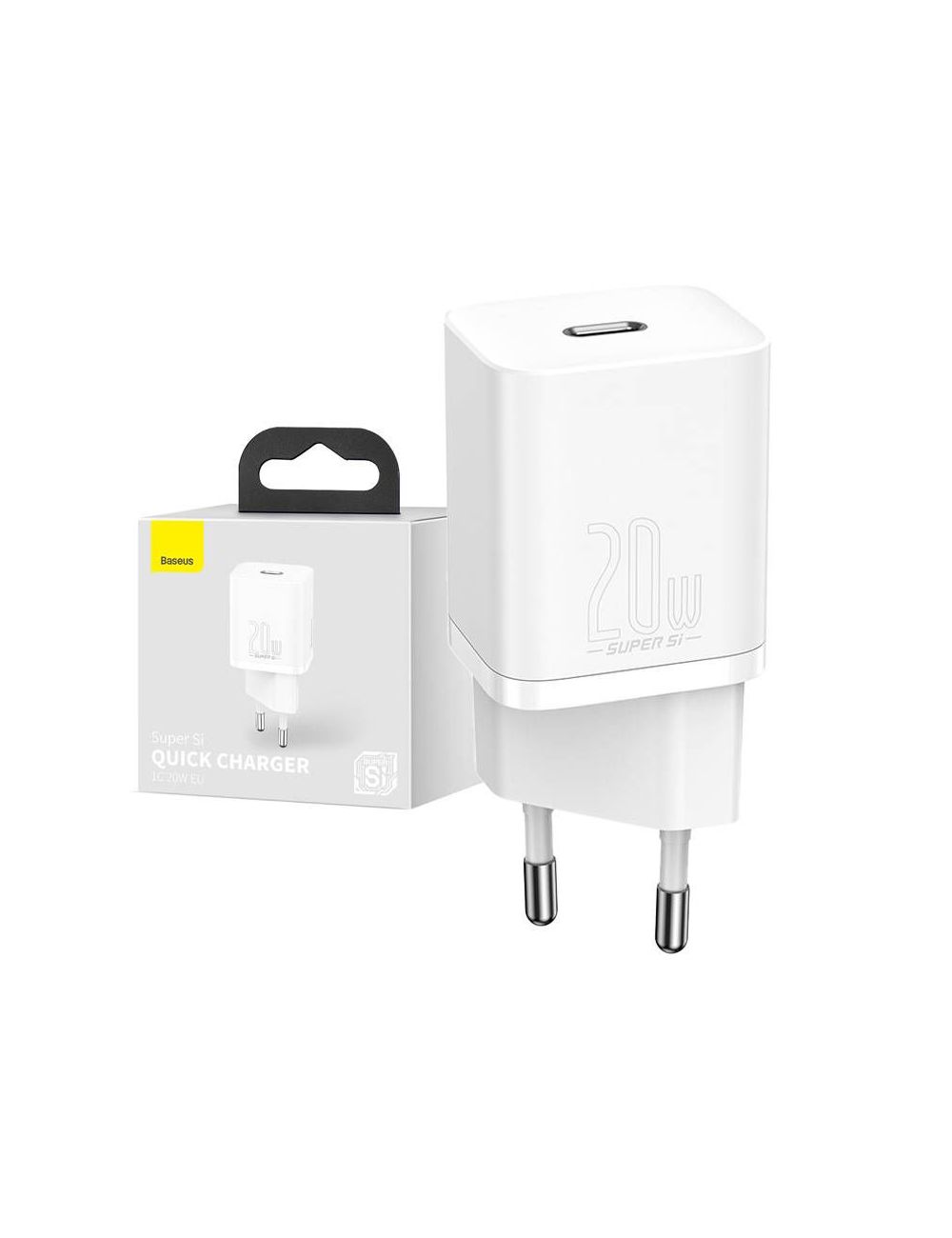 Ładowarka sieciowa BASEUS SUPER SI QC 1C 20W WHITE BIAŁA