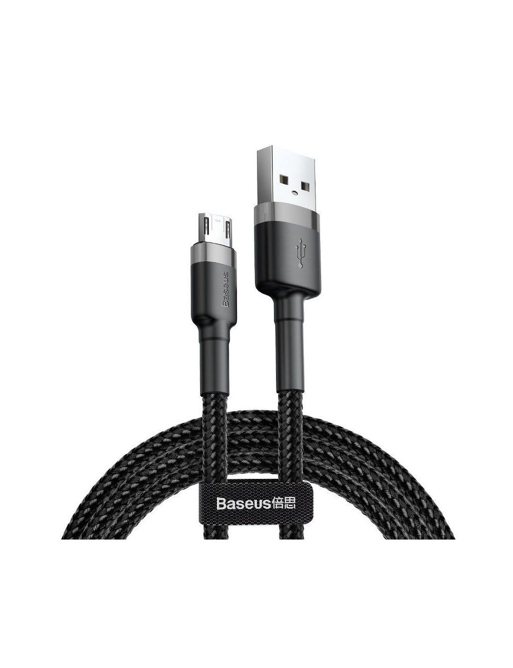 KABEL BASEUS CAFULE USB/MICRO USB 2A 3M BLACK/GREY