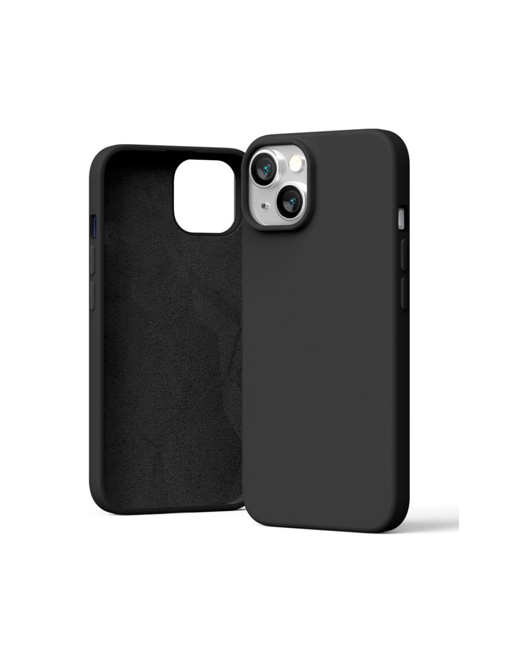 MERCURY SILICONE CASE IPHONE 15 (6.1), BLACK / CZARNY