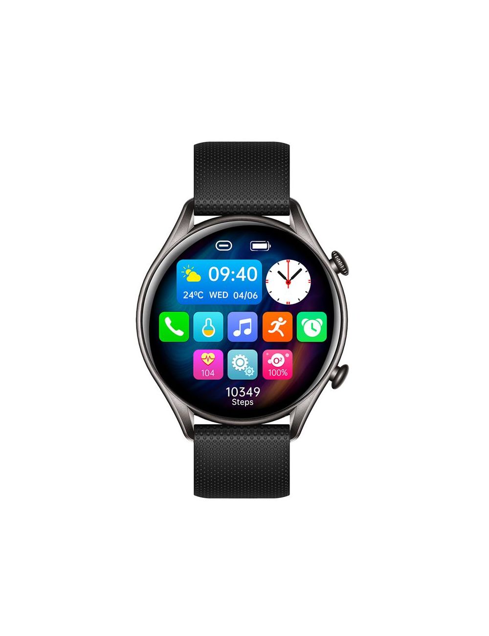 Smartwatch myPhone Watch EL ELEGANT, BLACK / CZARNY