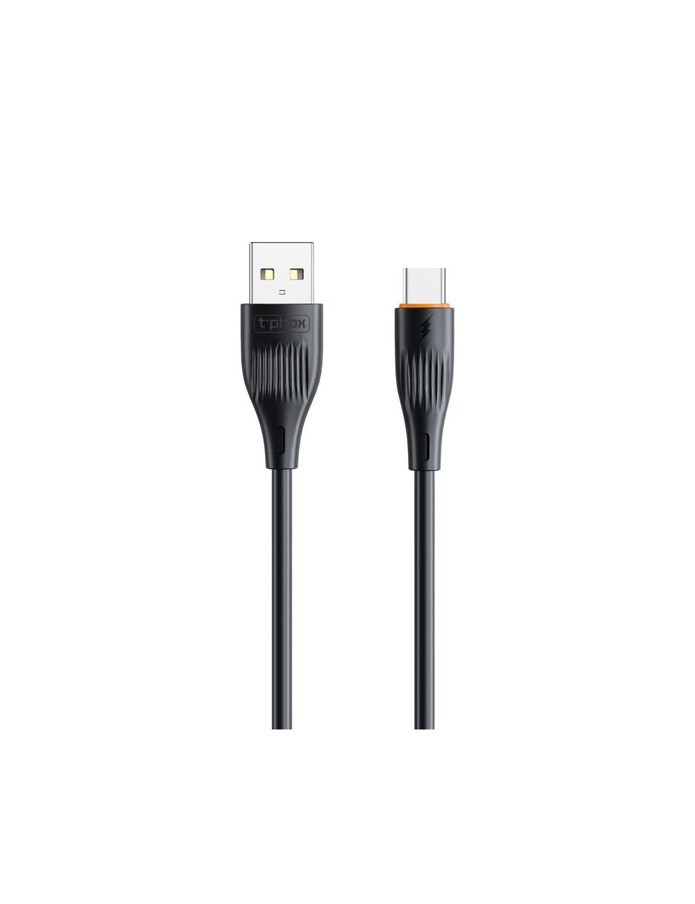 KABEL T-PHOX X-LITE TYPE-C BLACK 1M 3A