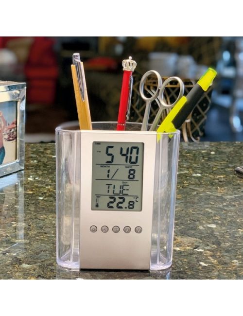 Stojak biurkowy akrylowy MADRID