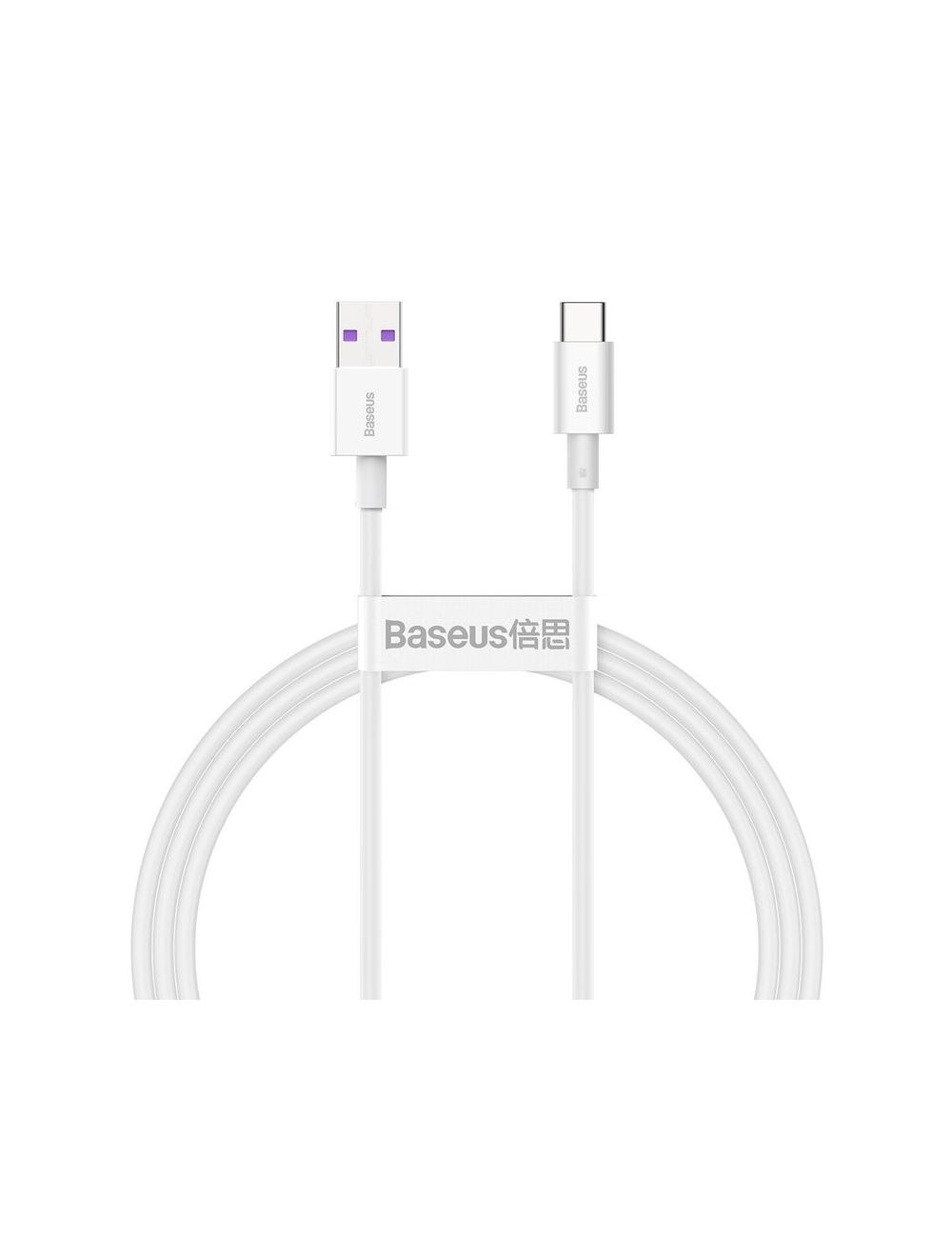 KABEL BASEUS SUPERIOR SERIES USB/USB-C 66W 1M WHITE