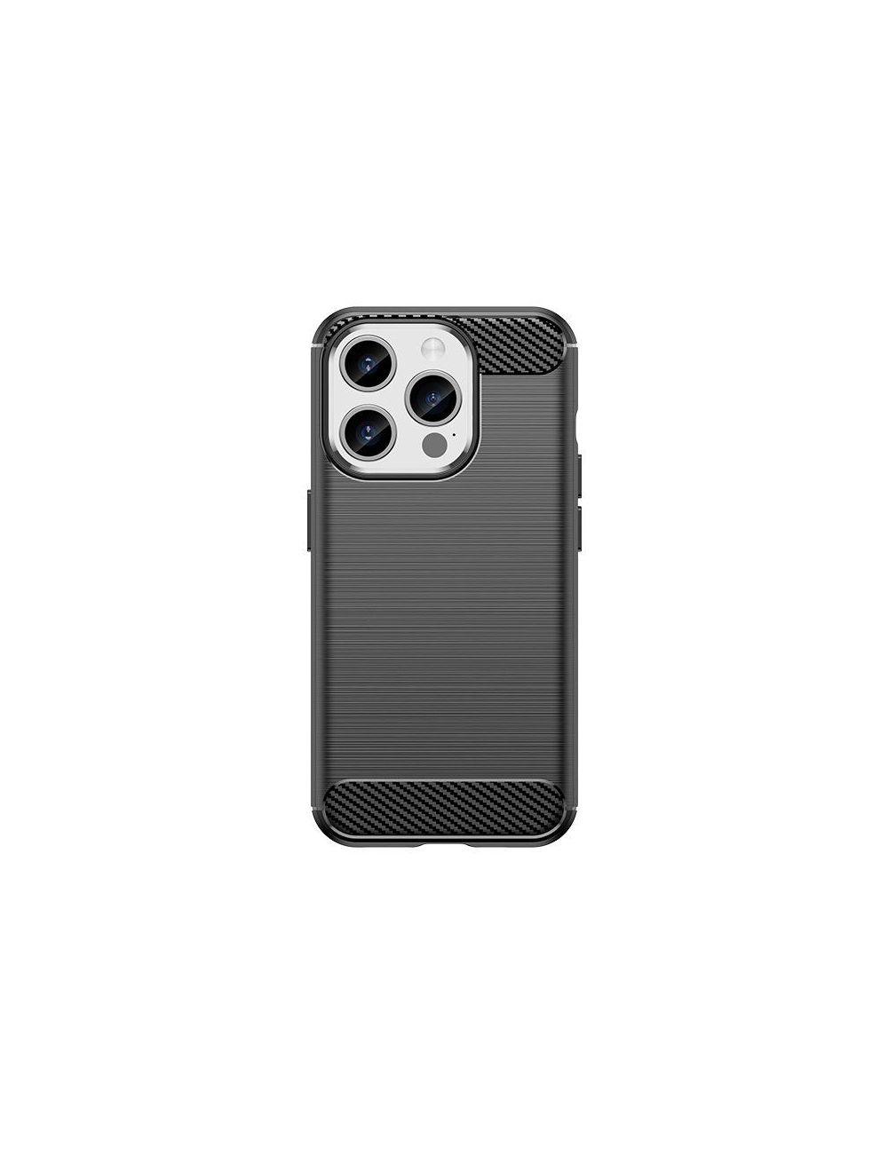 ETUI CARBON CASE IPHONE 15 PRO CZARNY/BLACK