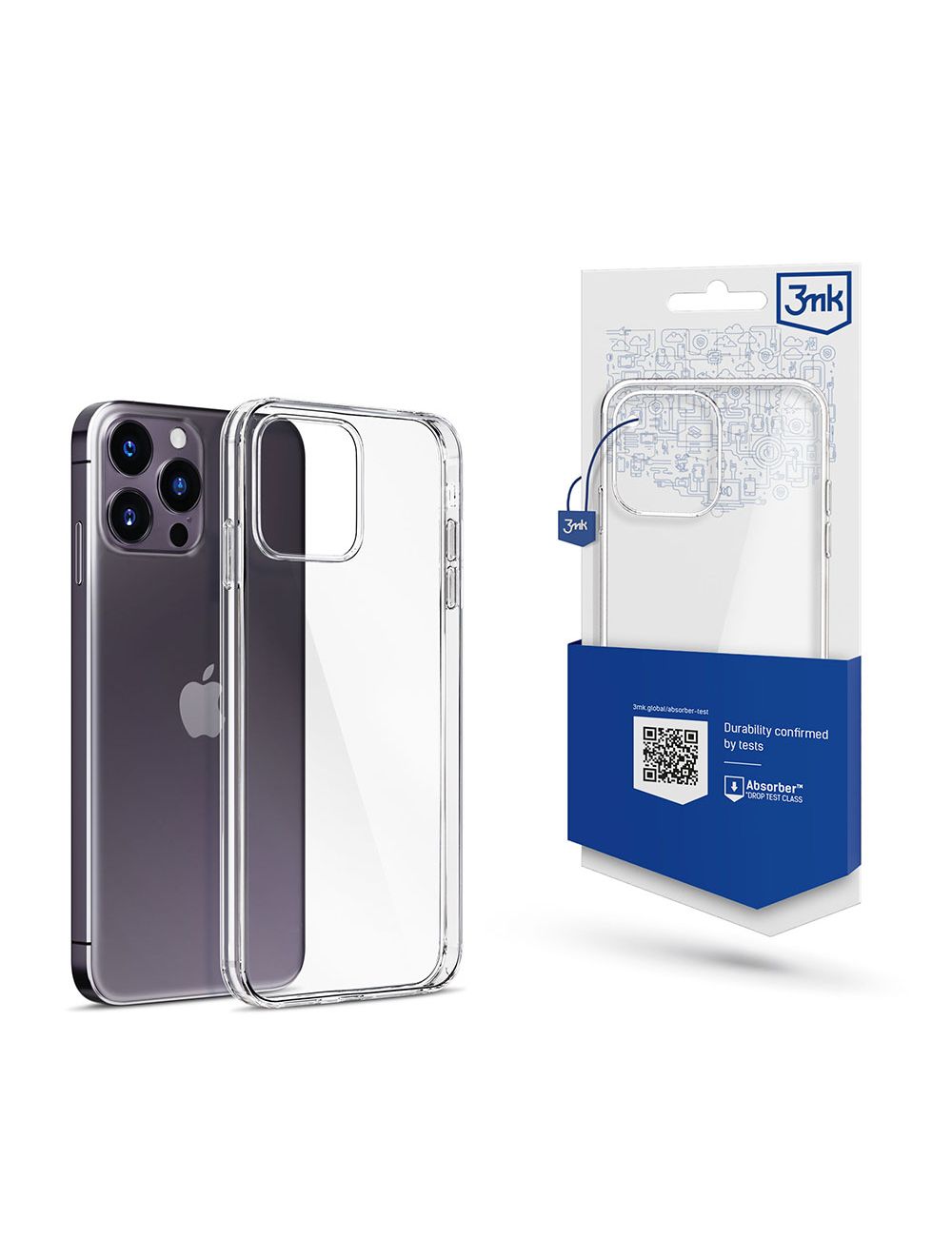 3MK CLEAR CASE IPHONE 15 PLUS