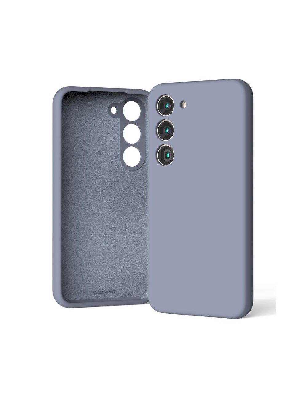 Mercury Silicone Case Samsung S23 FE 5G LAVENDER GRAY / LAWENDOWY