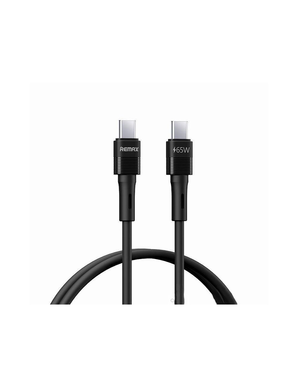 KABEL REMAX LEYA SERIES RC-C091 65W PD USB-C/USB-C 1M BLACK