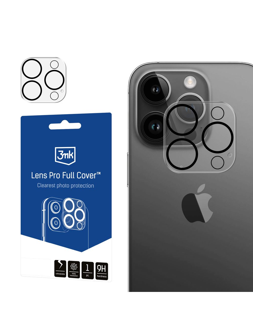 3MK LENS PROTECTION PRO FULL COVER IPHONE 13 PRO/13 PRO MAX