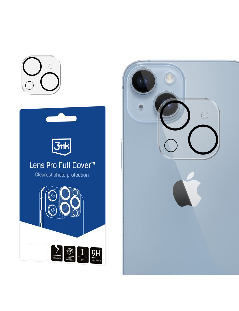 3MK LENS PROTECTION PRO FULL COVER IPHONE 14/14 PLUS