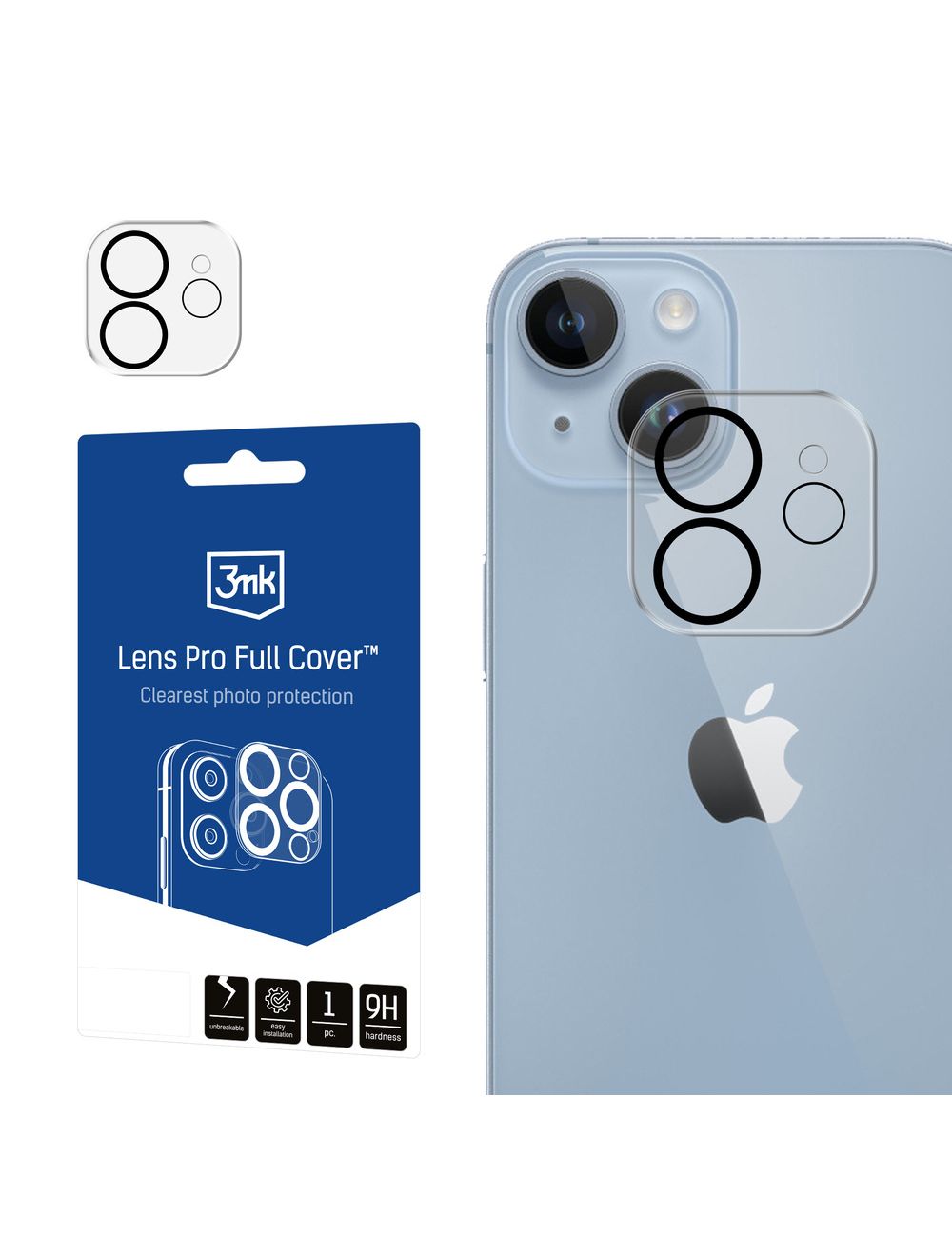 3MK LENS PROTECTION PRO FULL COVER IPHONE 11/12 MINI