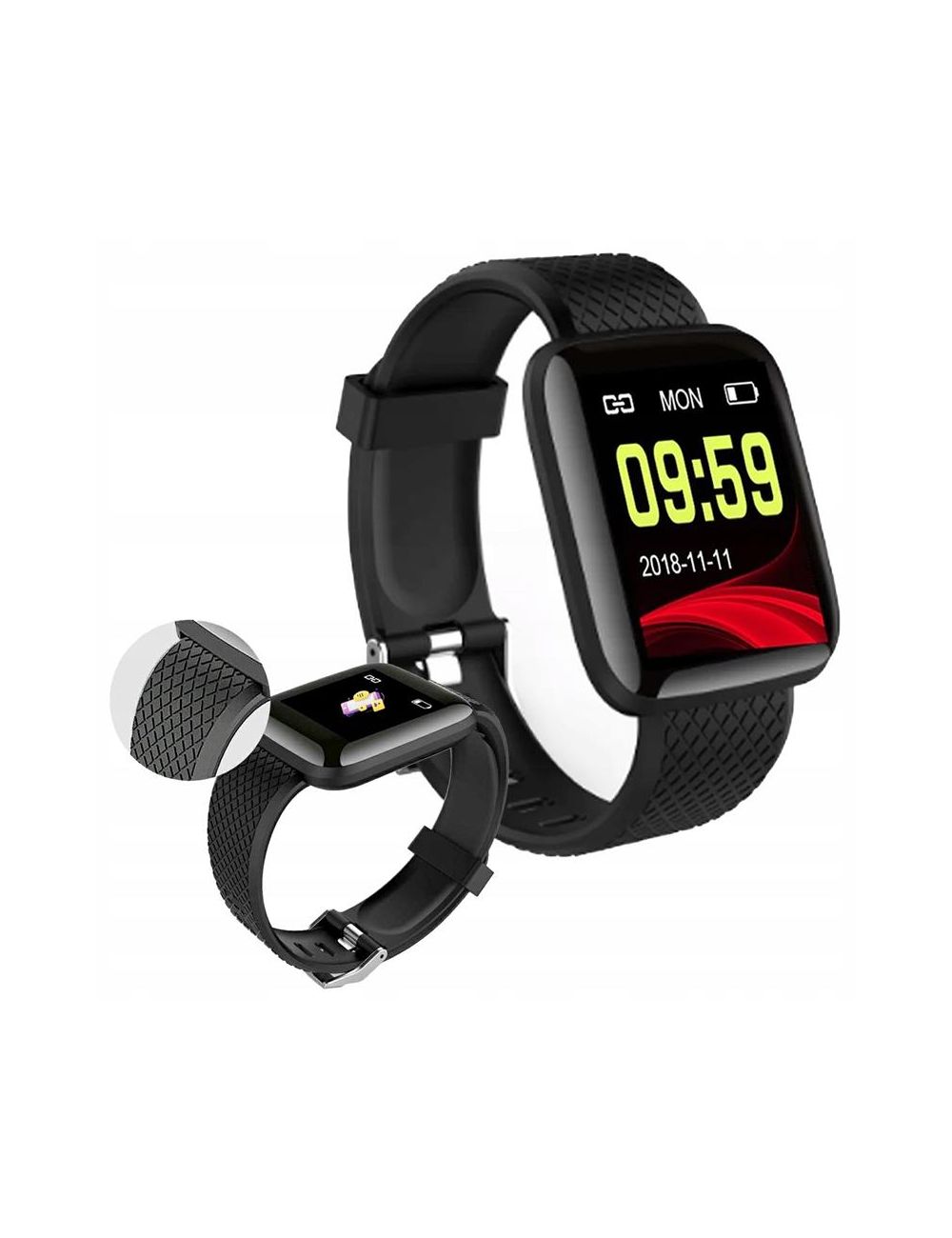 Smart Band m116s BLACK / CZARNY