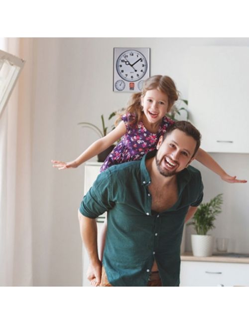 Zegar ścienny plastikowy DEN HAAG