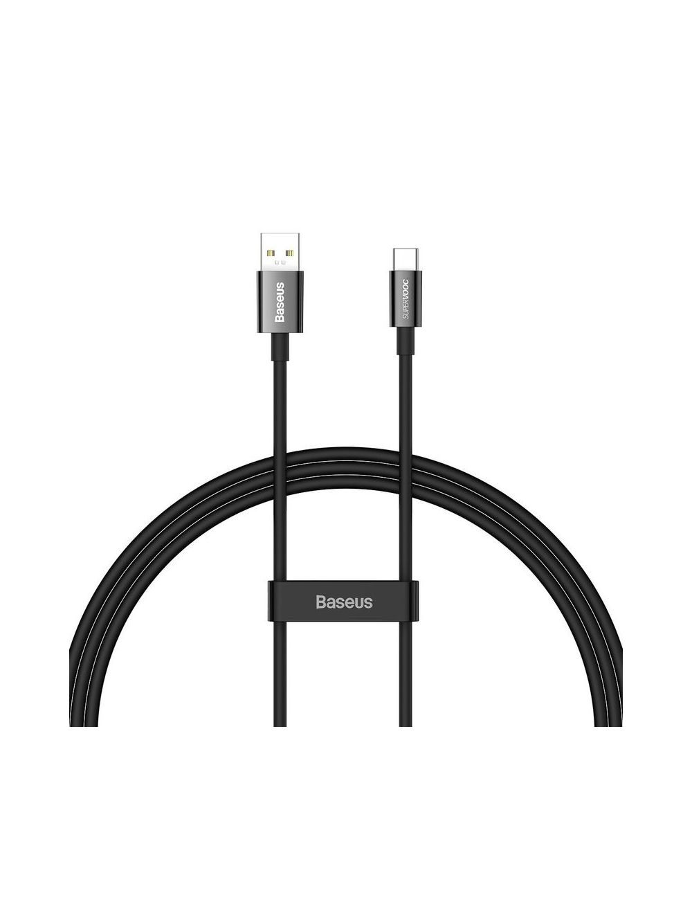 KABEL BASEUS SUPERIOR SERIES USB/USB-C 65W 1M BLACK