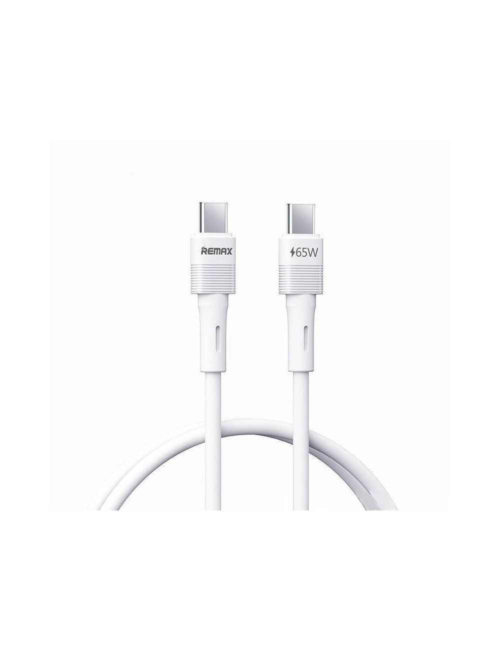 KABEL REMAX LEYA SERIES RC-C091 65W PD USB-C/USB-C 1M WHITE