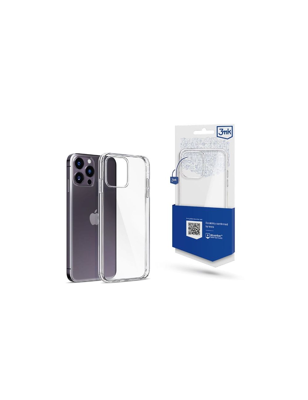 3MK CLEAR CASE IPHONE 15 PRO