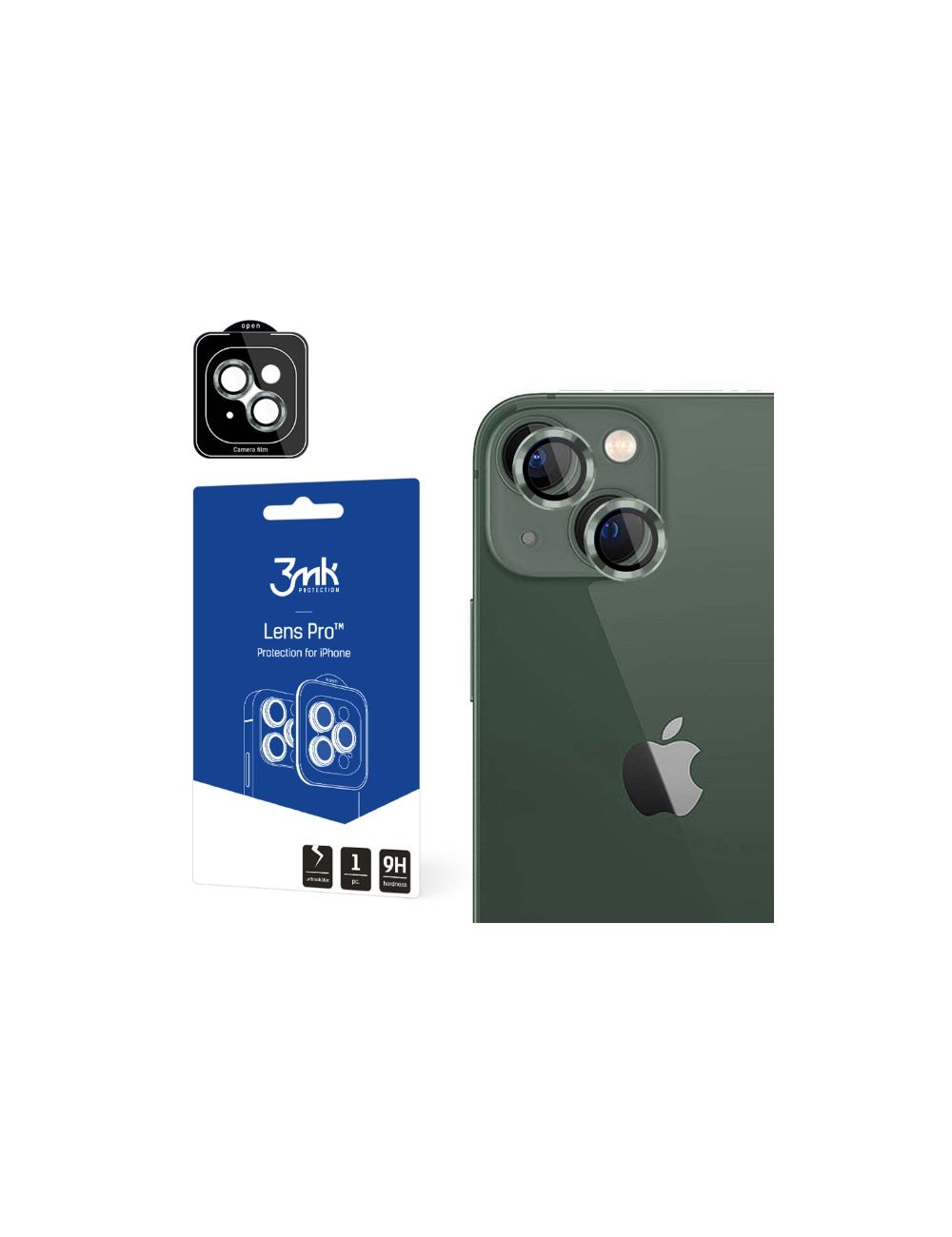 3MK LENS PROTECTION PRO IPHONE 15 PLUS ALPINE GREEN