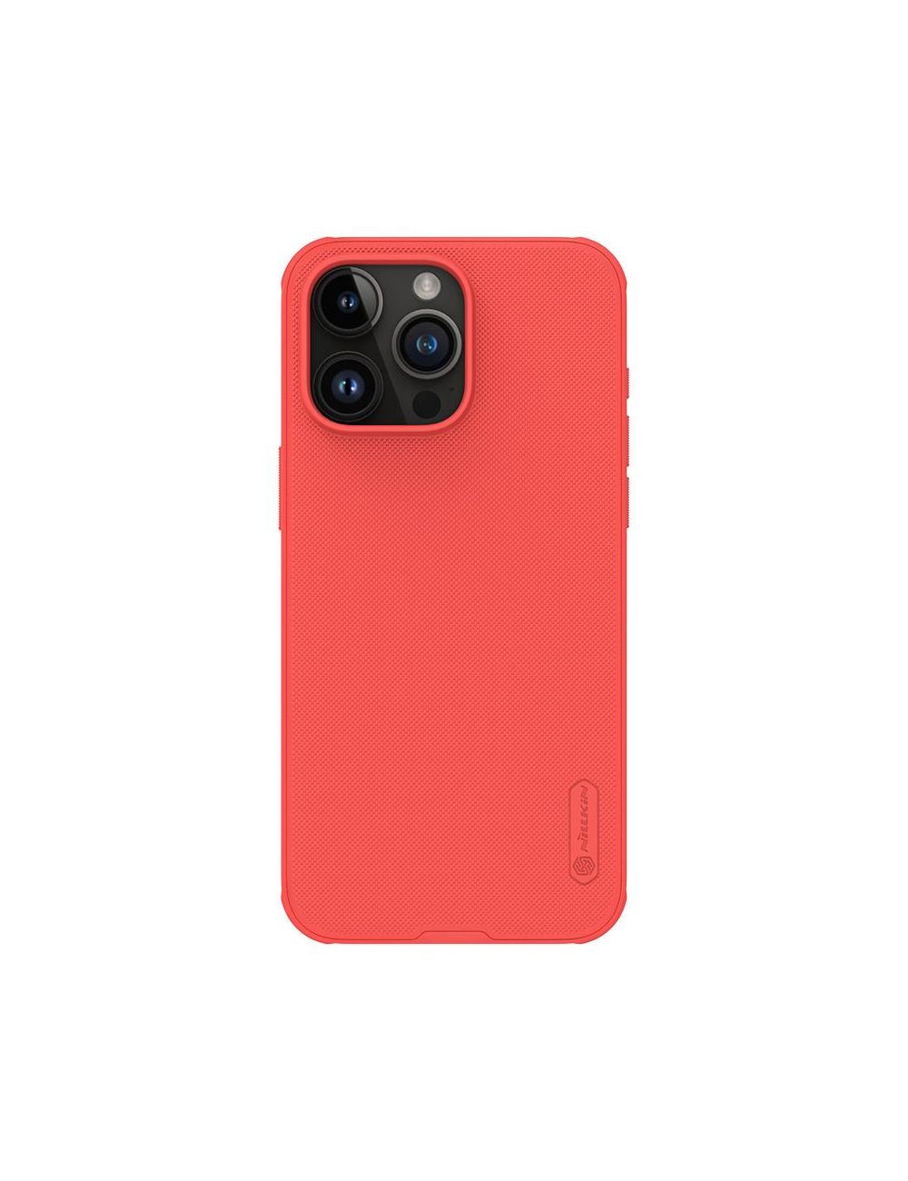 NILLKIN super frosted shield PRO IPHONE 15 PRO MAX (6,7) RED / CZERWONY