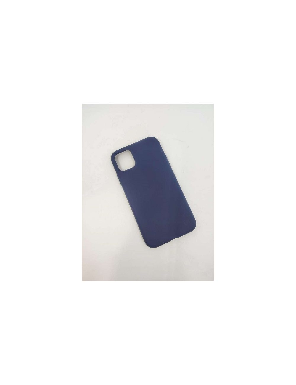 Etui Matt TPU do iPhone 11 ciemnoniebieski