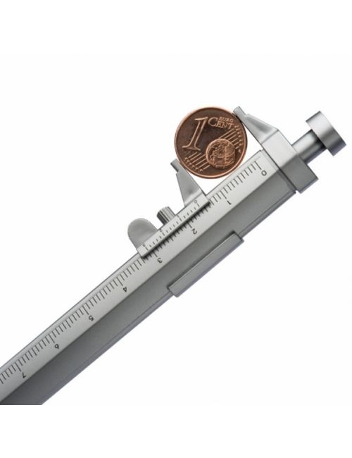 Długopis plastikowy z suwmiarką PRESCOT