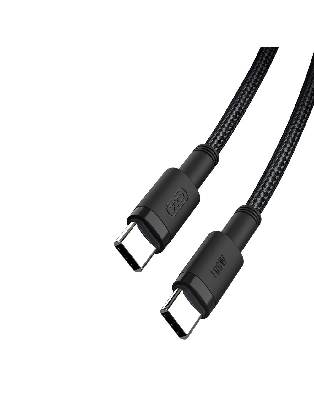 XO KABEL NB-Q199 PD USB-C/USB-C 100W CZARNY 1,5m