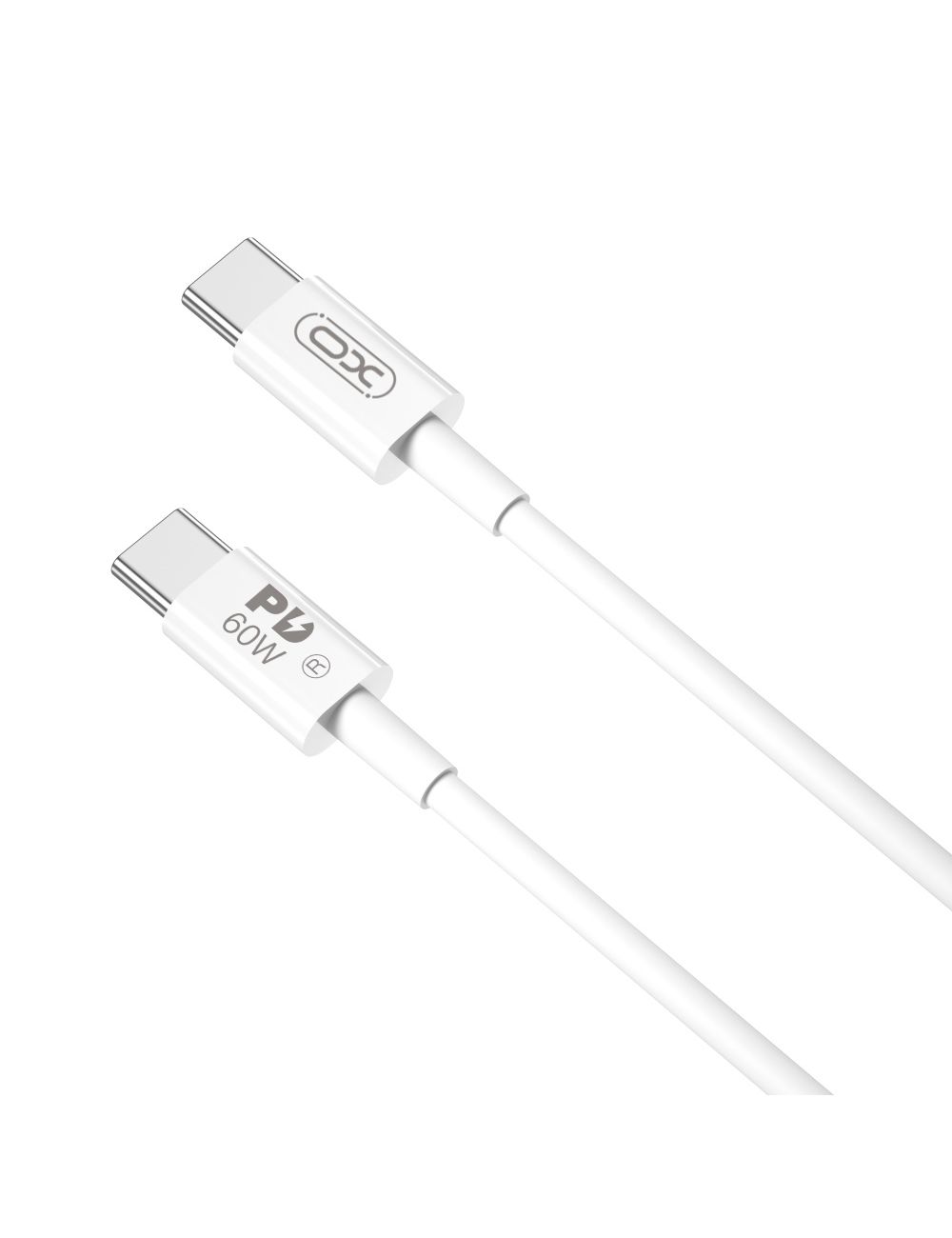 XO KABEL NB-Q190B PD USB-C/USB-C 60W 2m Biały