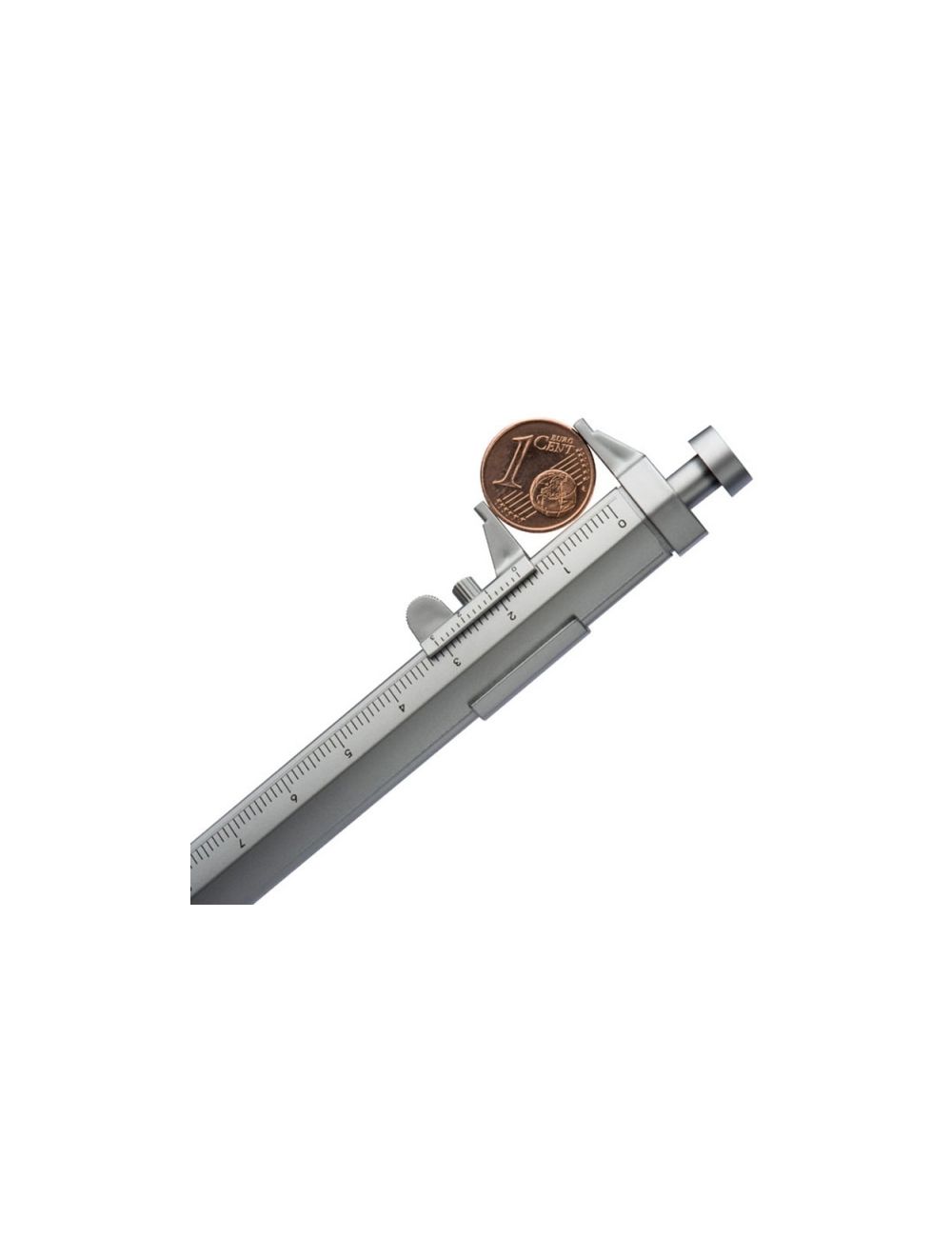 Długopis plastikowy z suwmiarką PRESCOT