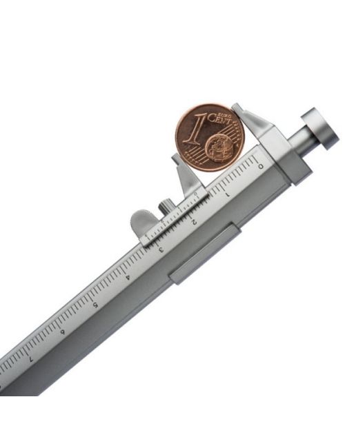 Długopis plastikowy z suwmiarką PRESCOT