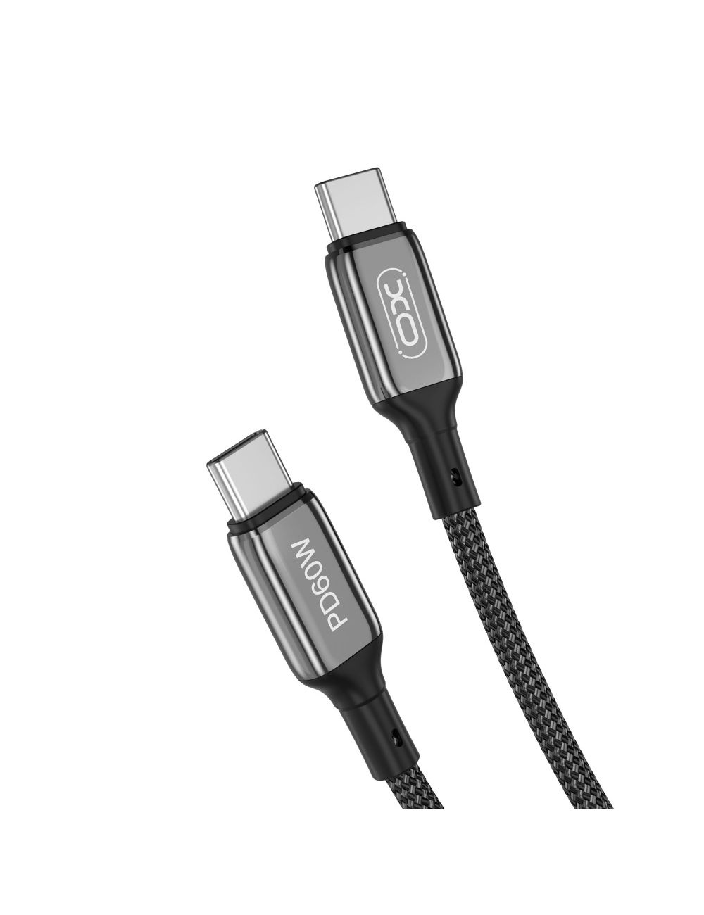 XO KABEL NB-Q180B PD USB-C/USB-C 60W 1m Czarny