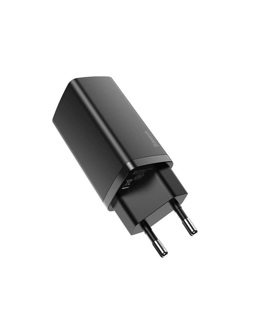 Ładowarka sieciowa BASEUS GaN2 LITE USB/USB-C 65W CZARNA/ BLACK