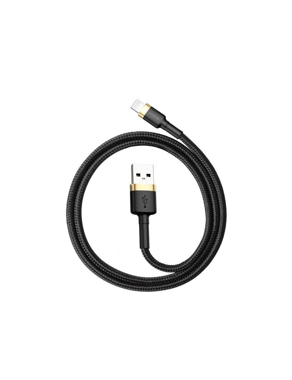 KABEL BASEUS CAFULE USB/LIGHTNING 2.4A 1M GOLD/BLACK